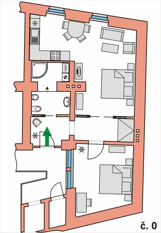 Apartment No 0A Anenska 13 - Stare Mesto Praga Exterior foto